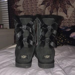 Uggs with bows